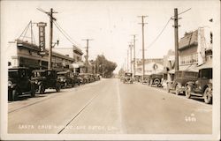 Santa Cruz Avenue Los Gatos, CA Postcard Postcard Postcard