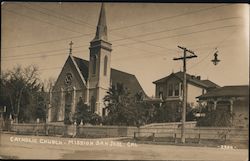 Catholic Church - Mission San Jose, CA Postcard Postcard Postcard