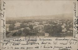 Birdseye View of Vacaville California Postcard Postcard Postcard