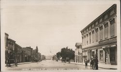 Virginia St. Looking West Vallejo, CA Postcard Postcard Postcard