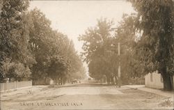 Davis Street Vacaville, CA Postcard Postcard Postcard