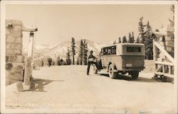 Entrance to Yosemite California Postcard Postcard Postcard