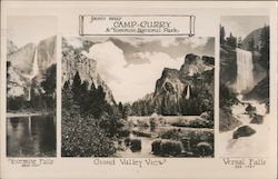 Grand Valley View Yosemite, CA Postcard Postcard Postcard