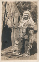 Chief Semee - Yosemite Valley California Postcard Postcard Postcard