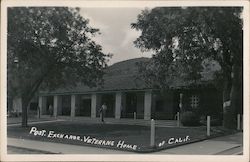 Post Exchange Veterans Home Postcard