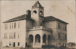 Large Building Postcard