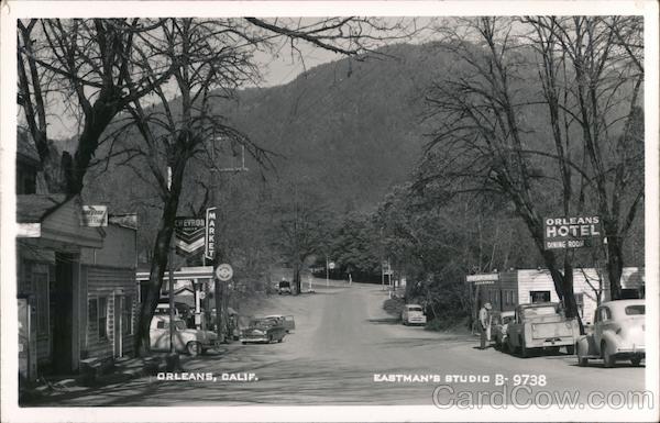 Street Scene Orleans Ca Postcard