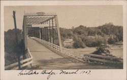 Fairoaks Bridge - March 1907 Postcard