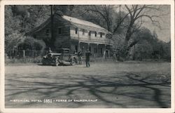 Historical Hotel - 1851 Forks of Salmon, CA Postcard Postcard Postcard