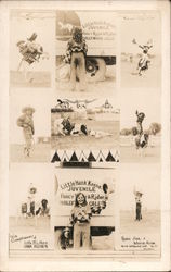 Little Hank Keenan Fancy Roper & Rider Tin Horn California Postcard Postcard Postcard