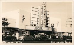 The Palladium Theater - Gene Krupa Hollywood, CA Postcard Postcard Postcard