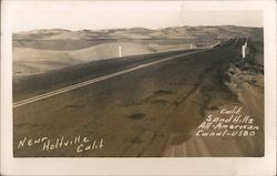 Calif. Sand Hills All-American Canal - US 80 Postcard