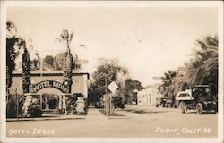 Hotel Indio Postcard