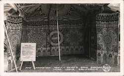 The Arabian Tent at Sniff's Date Garden Indio, CA Postcard Postcard Postcard