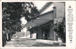 Historical Chichizola Store Jackson Gate, CA Postcard Postcard Postcard