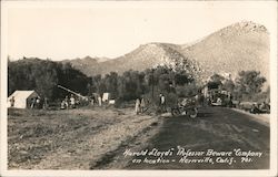 Harold Lloyd's "Professor Beware" Company on Location Postcard