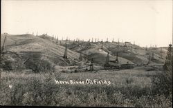 Kevn River Oil Fields Bakersfield, CA Postcard Postcard Postcard