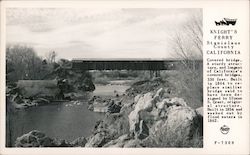 Knight's Ferry in Stanislaus County Knights Ferry, CA Postcard Postcard Postcard