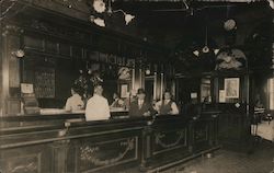 Saloon, Bar in Lodi in 1920's Postcard