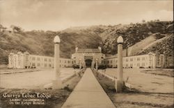 Curry's Lebec Lodge on the Ridge Route Postcard