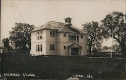 Grammar School Laton, CA Postcard Postcard Postcard