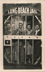 Long Beach Jail Postcard