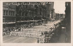 Young Men's Institute, Fiesta de Los Angeles 1915 Postcard