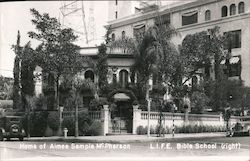 Home of Aimee Semple McPherson - L.I.F.E. Bible School,  1801 Park Ave Los Angeles, CA Postcard Postcard Postcard