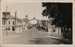 Street Scene Postcard