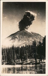 Mt. Lassen Eruption Postcard