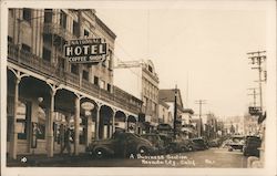 A Business Section Nevada City, CA Postcard Postcard Postcard