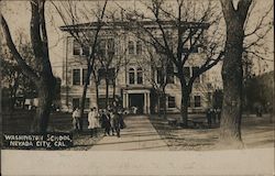 Washington School Postcard