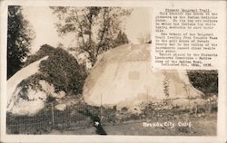 Indian Medicine Stone on the Pioneer Emigrant Trail Postcard