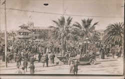 Flag Raising in Oxnard California Postcard Postcard Postcard