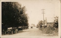 Street Scene Orosi, CA Postcard Postcard Postcard