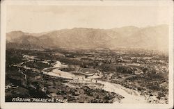 View of Stadium Postcard