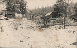 Pike Sierra Co. mining town California Postcard Postcard Postcard