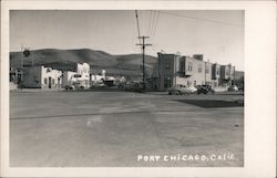 Street Scene Port Chicago, CA Postcard Postcard Postcard