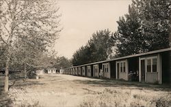 Cabins at Dieselhorst Auto Camp Postcard