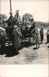 First Mail Re-establisment Post Office June 16, 1948 Postcard