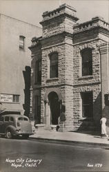 City Library Building Postcard