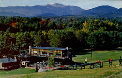 Mt. Cranmore Skimobile Base Station With Mt. Washington North Conway, NH Postcard Postcard