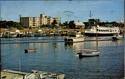 Falmouth Harbor, Falmouth Cape Cod, MA Postcard Postcard