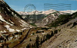 East Approach To Moffat Tunnel And Front Range Scenic, CO Postcard Postcard