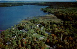 Airview Showing The World Famous Lakewood Theatre Postcard