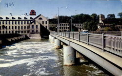 Fox River Bridge Postcard