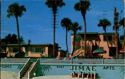 Jimae Cottages And Apartments, 3167 So. Atlantic Ave Daytona Beach, FL Postcard Postcard