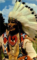 Indian Chief Postcard