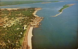 Central Beach Biloxi Mississippi Postcard Postcard