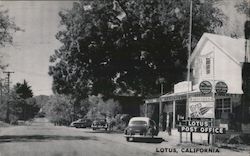 Lotus, California Postcard